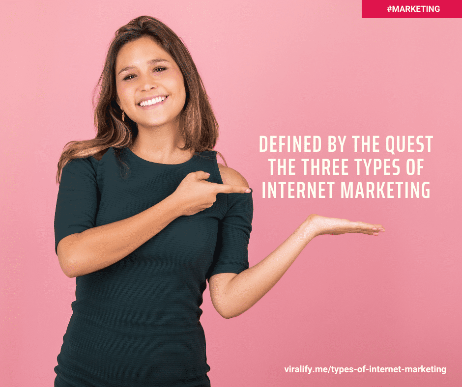 types of internet marketing